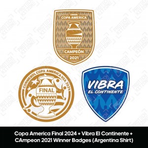 [Player Edition] Argentina 2024 Heat Rdy. Home Shirt - Copa America final full set ver. with Match details