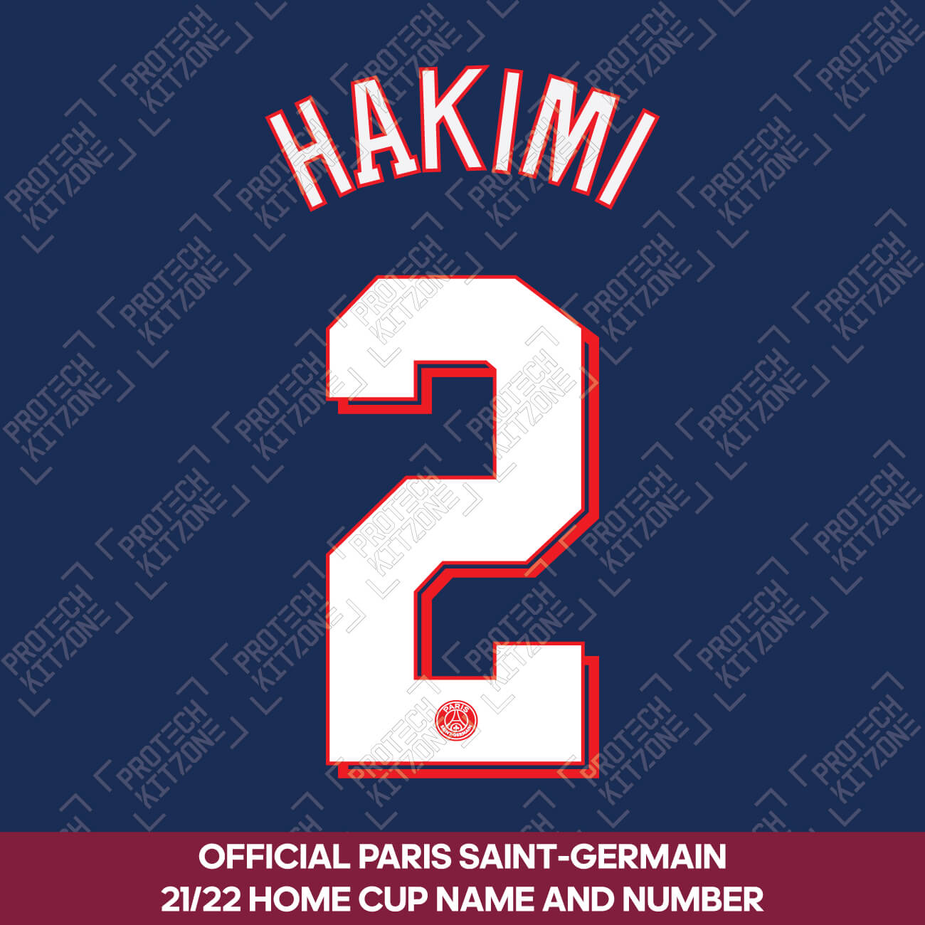 PSG 2021-2022 Away Shirt (HAKIMI 2) [CV7902-101-222009] - £139.95 Teamzo.com