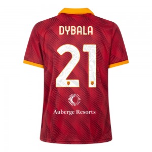AS Roma 2023/24 Fourth Shirt With Sponsors