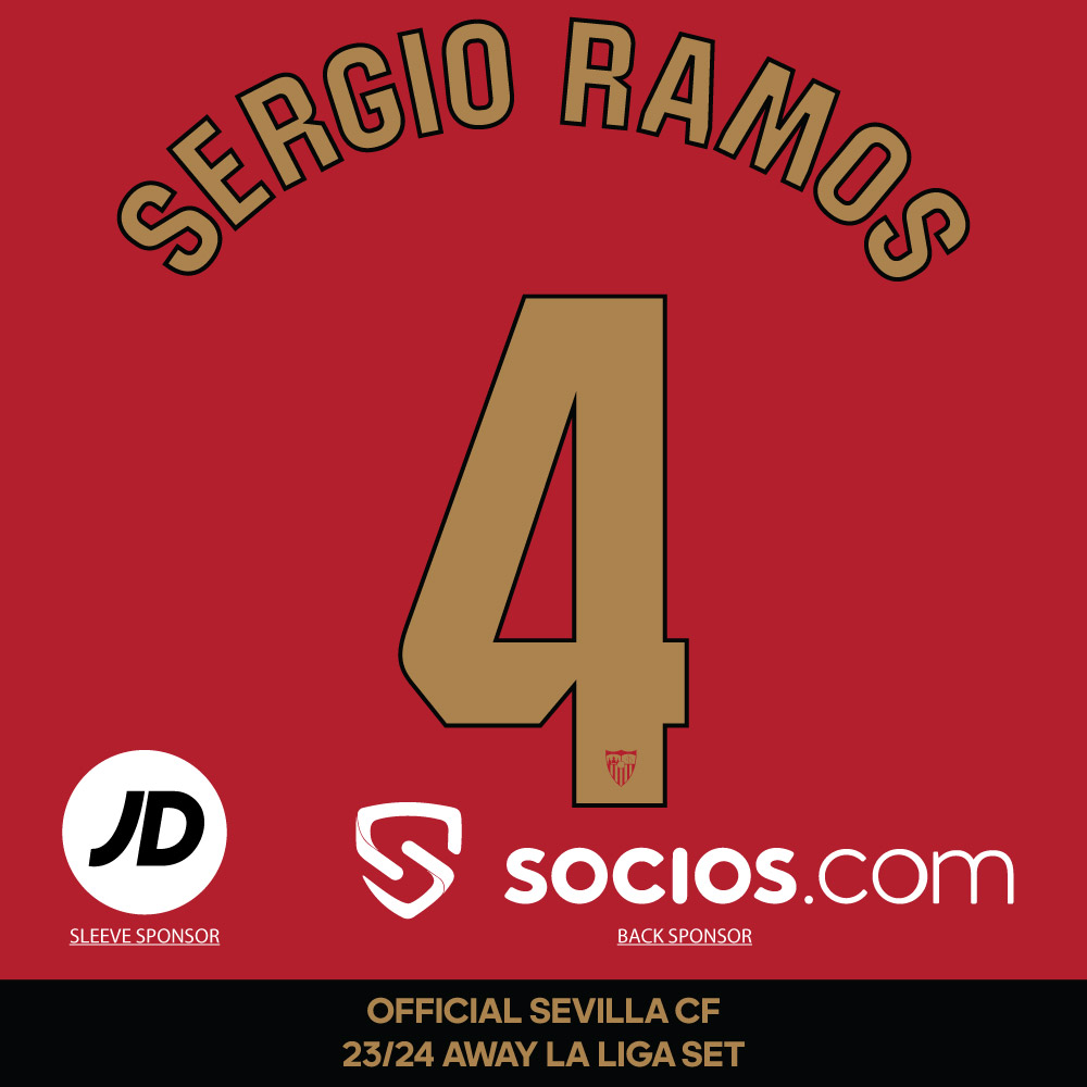 Paris Saint-Germain Away Stadium Shirt 2022-23 with Sergio Ramos 4 printing