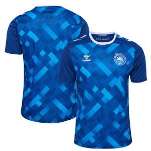 Denmark 2024 Goalkeeper Shirt - Blue