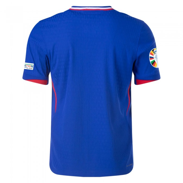 [Player Edition] France 2024 Dri Fit Adv. Home Shirt With Euro 2024 Patches + Players' Name