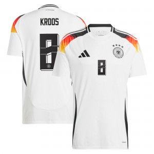 Germany 2024 Home Shirt With Kroos 8