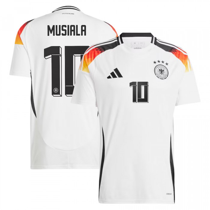 Germany 2024 Home Shirt With Musiala 10