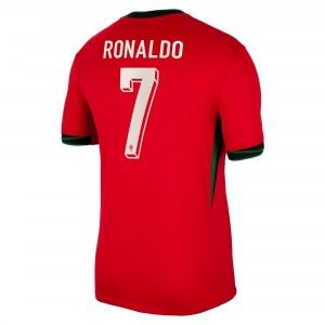 Portugal 2024 Home Shirt With Ronaldo 7 