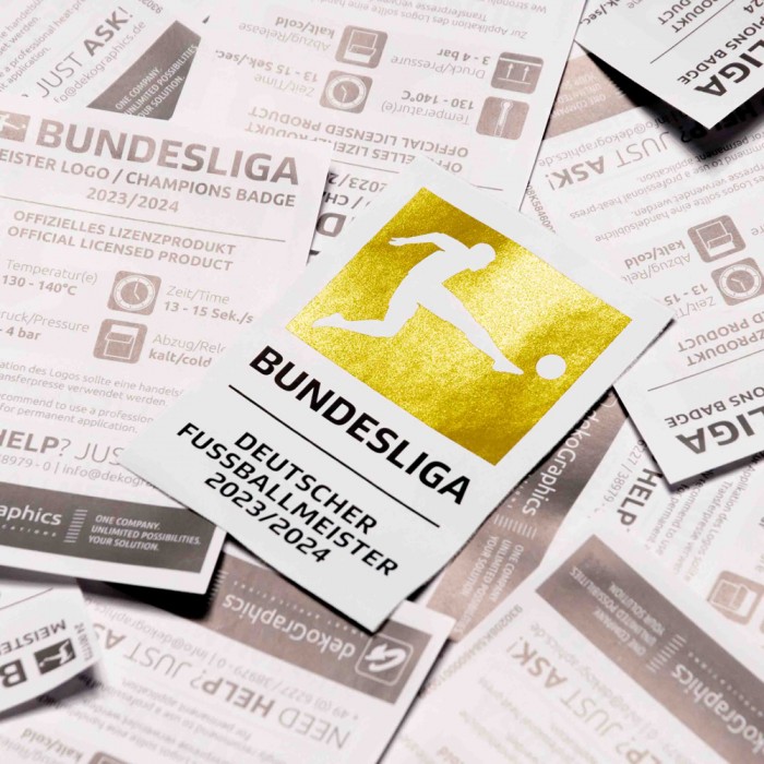 Bundesliga 24-25 Champions Sleeve Patch - 23/24 Season Winners