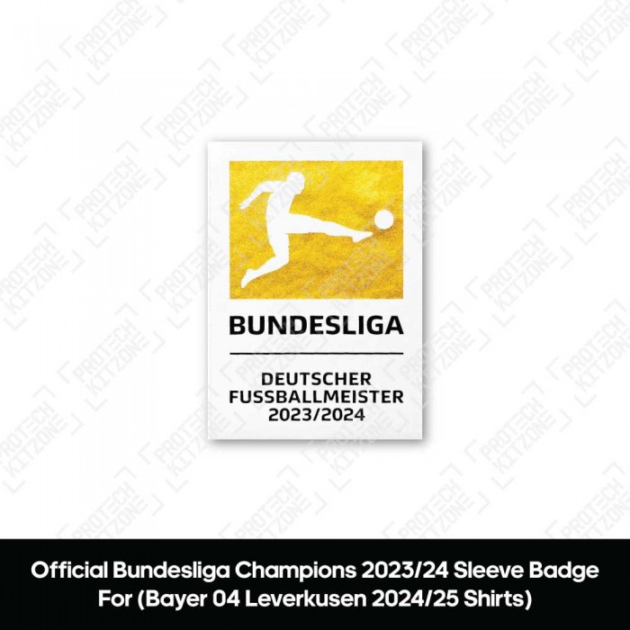 Bundesliga 24-25 Champions Sleeve Patch - 23/24 Season Winners