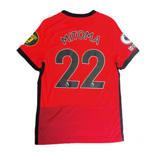 [Excellent 10/10] Brighton 2022/23 Away Shirt With Mitoma #22 (Premier League Full Set Version) - Size M