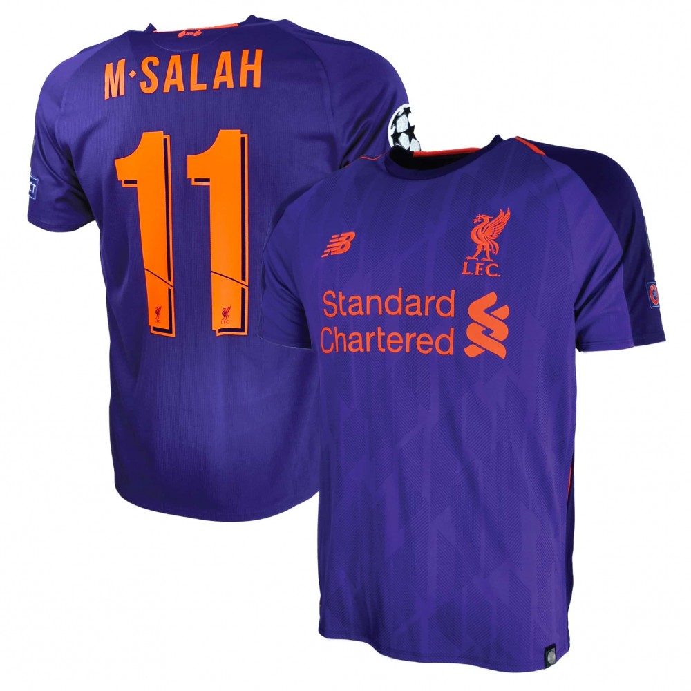 Liverpool 2018/19 Third Shirt With M. Salah 11 - Size S