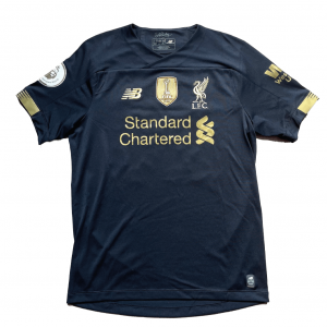 [Excellent 8/10] Liverpool 2019/20 Home Goalkeeper Shirt With Champions #20 - Size UK M 