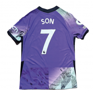 [Excellent 9/10] [Player Edition] Tottenham 2021/22 Third Shirt With Son #7 (PL Full Set Version) - SIZE M 