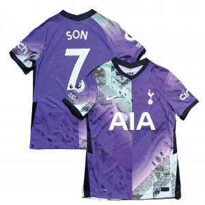 [Excellent 9/10] [Player Edition] Tottenham 2021/22 Third Shirt With Son #7 (PL Full Set Version) - SIZE M 