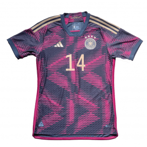 [Excellent 9/10] [Player Edition] Germany 2022 Away Shirt With Musiala #14 - Size Asia M