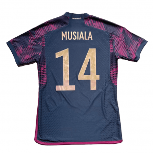 [Excellent 9/10] [Player Edition] Germany 2022 Away Shirt With Musiala #14 - Size Asia M