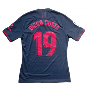 [Excellent 9/10] [Kitroom Edition] Atletico Madrid 2019/20 Away Shirt With Diego Costa #19 (LFP Full Set Version) - Size L