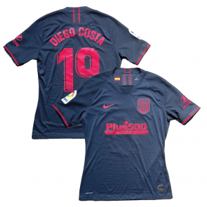 [Excellent 9/10] [Kitroom Edition] Atletico Madrid 2019/20 Away Shirt With Diego Costa #19 (LFP Full Set Version) - Size L